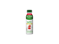Kefyro gėrimas su braškėmis ACTIVIA, 3,1 % rieb., 280 g