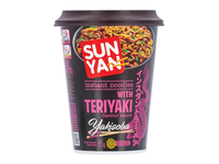 Greitai paruošiami makaronai Sun Yan Yakisoba su terijakio skonio padažu