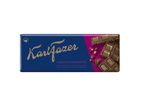 Šokoladas su raz. ir rieš. KARL FAZER, 180 g