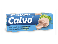 Nesmulkinti tunai aliejuje CALVO, 240 g