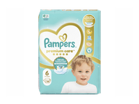 Sauskelnės PAMPERS Premium Care, Value Pack, 6 dydis, 38 vnt.