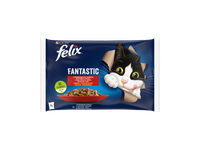 Konservuotas kačių ėdalas FELIX su mėsa, 340 g