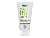 ALKMENE MY TEA TREE OIL 3 IN 1 veido valiklis - šveitiklis - kaukė, 150 ml