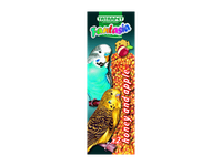 Banguotųjų papūgų skanėstas su obuoliais ir medumi FANTASIA, 90 g