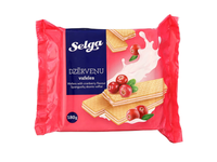 Vafliai su spanguolų įdaru SELGA, 180 g
