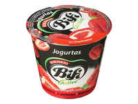 Jogurtas su braškėmis BIFI ACTIVE, 2 %, 200 g