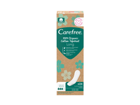 Higieniniai įklotai CAREFREE ORGANIC LONG PLUS, 24 vnt.