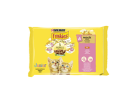 Konservuotas kačių ėdalas FRISKIES JUNIORAMS, 4 x 85 g, 340 g