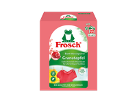 Skalbiamieji milteliai FROSCH COLOR su granatų ekstraktu, 1.45 kg