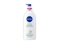 Kūno losjonas normaliai ir sausai odai NIVEA Aloe & Hydration, 630 ml