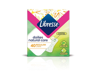 Kasdieniniai įklotai LIBRESSE Natural, 40 vnt.