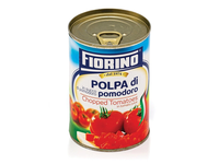 Konservuoti, susmulkinti pomidorai FIORINO, 425 ml
