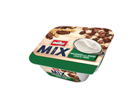 Makadamijų skonio jogurtas MÜLLER MIX Choco stars, 130g