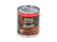 Sutirštintas pienas su kava, su dangteliu, 7%, 385 g