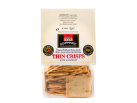 Krekeriai Thin Crisps GOURMANTE, su rozmarinais, 150 g