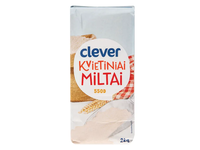 Kvietiniai miltai CLEVER 550 D, 2 kg