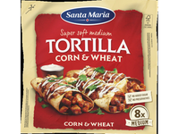 Tortilijos su kukurūzų miltais SANTA MARIA, 336 g