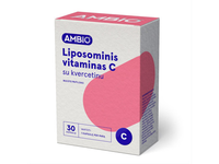 AMBIO LIPOSOMINIS VITAMINAS C SU KVERCETINU, 30 kapsulių
