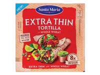 Plonos visų grūdo dalių kvietinės tortilijos SANTA MARIA, (8 vnt.) 240g