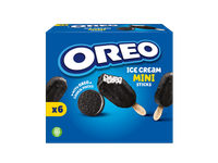 Valgomieji ledai OREO MINI MULTIPACK, 6 vnt., 219 g