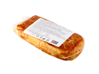 Rūkytas sūris MEDŽIOTOJŲ, su raudonais pipirais, vakuume, 45% RSM, ~1 kg