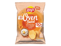 Kepti bulvių traškučiai LAY'S OVEN BAKED, voveraičių skonio, 110 g