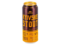 Tamsusis alus KYIVSKE STOUT 6%, 500 ml