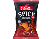 Bulvių traškučiai ESTRELLA SPICY, 115 g