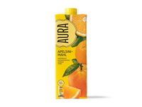 Apelsinų sultys AURA, 1l