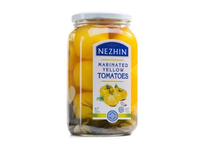 Marinuoti pomidorai NEZHIN, geltoni, 920 g