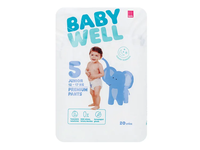 Kelnaitės BABYWELL JUNIOR 5 dydis, 20 vnt