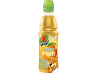 Gaivusis gėrimas KUBUŠ Play, persikų, obuolių skonio, 53 %, 0,4 l