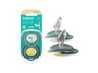 Baboo Calmy silikoninis ortodontinis čiulptukas, Lagoon Fiesta, 2 vnt, 6+ mėn