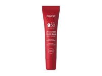 BABÉ apsauginis lūpų ir skruostų balzamas SPF50, RED, 20ml
