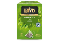 Žaliosios arbatos gėrimas LOYD HORECA pure, piramidės 20 x 1,7g