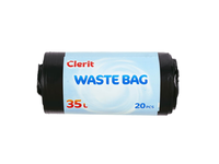 Šiukšlių maišai CLERIT, 35 l, 20 vnt.