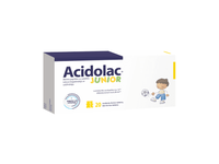 ACIDOLAC Junior tabletės baltojo šokolado skonio tabletės N20
