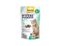 Skanėstai katėms, GIMCAT NUTRI POCKETS, su katžole ir multivitaminais 60g