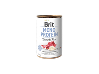 Konservuotas ėdalas šunims BRIT CARE, Mono Protein Lamb & Rice, 400 g