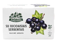 Kinrožių ir juodųjų serbentų arbata ŽOLYNĖLIS, 50 g