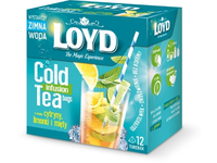 Vaisinė arbata LOYD Cold Infusion, citrinų, žaliųjų citinų ir mėtų skonio, 12 x 2,5 g
