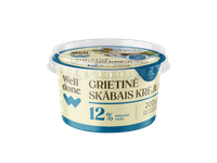 Grietinė WELL DONE, 12 % rieb., 200 g