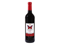Raudon. pusiau saldus vynas BELLISSIMO, 0,75l