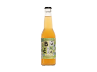 Ekologiška kombucha su kadagiais ir citrina BŪKČIA, 330 ml