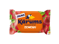 Glaistytas sūrelis KARUMS, braškių skonio, 23,2 % rieb., 45 g