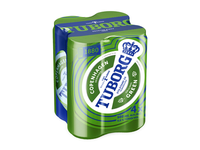 Alus TUBORG, 4,6 %, 4 x 0,5 l