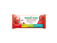 DENTI-POP braškių skonio ledinukas be cukraus su vitaminu C ir D, N1