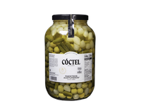 Daržovių ir alyvuogių mišinys acte MAESTROS ACEITUNEROS, 2,4 /3,8 kg