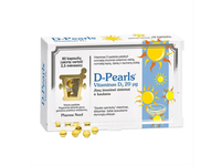 PHARMA NORD D-PEARLS, 20 mcg (800 TV), 80 kapsulių