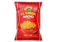 Kukurūzų traškučiai EL SABOR, čili, 100 g